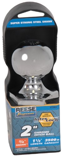 Reese Towpower 72802 Chrome Interlock 2" Hitch Ball