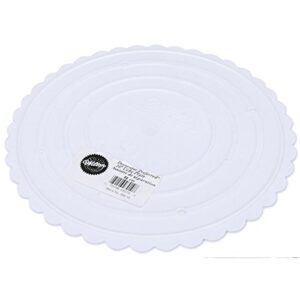 wilton decorator preferred round separator plate for cakes, 10-inch