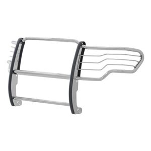 aries 3063-2 1-1/2-inch polished stainless steel grille guard, no-drill, select ford f-150