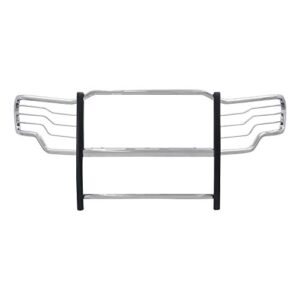 ARIES 3063-2 1-1/2-Inch Polished Stainless Steel Grille Guard, No-Drill, Select Ford F-150