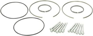warn 11967 locking hub service kit with snap rings, gaskets, retaining bolts and o-rings for dodge, gm & ford