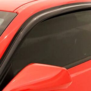 Auto Ventshade [AVS] Ventvisor / Rain Guards | Outside Mount, Smoke Color, 4 pc | 94165 | Fits 2007 - 2012 Nissan Sentra