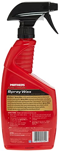 Mothers 05724 California Gold Spray Wax, 24 oz.