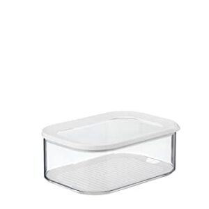 MEPAL, MODULA Food Storage Cheese Box with Lid for Parmesan, Cheddar, Feta, Mozzarella, All Cheese Types, BPA Free, 2000ml | 68oz, 1 Count