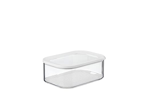 MEPAL, MODULA Food Storage Cheese Box with Lid for Parmesan, Cheddar, Feta, Mozzarella, All Cheese Types, BPA Free, 2000ml | 68oz, 1 Count