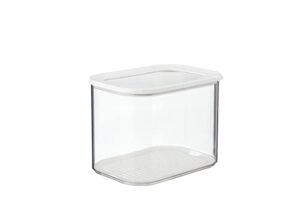 mepal, modula storage box large for pasta, bread rolls, cereal, flour, coffee, and meal prep with transparent lid, airtight, portable, bpa free, holds 4500ml|152oz, 1 count