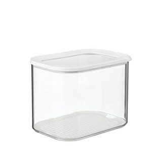 MEPAL, MODULA Storage Box Large for Pasta, Bread Rolls, Cereal, Flour, Coffee, and Meal Prep with Transparent Lid, Airtight, Portable, BPA Free, Holds 4500ml|152oz, 1 Count