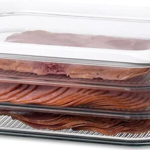 MEPAL, MODULA Food Storage Boxes with Lid for Salami, Cold Cuts, Turkey, Bologna, Deli and Luncheon Meat, BPA Free, Color, 3 X 550ml | 18.6oz, 1 Set