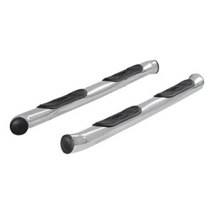 ARIES 206008-2 3-Inch Round Polished Stainless Steel Nerf Bars, No-Drill, Select Honda Pilot