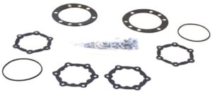 warn 7300 locking hub service kit with snap rings, gaskets, retaining bolts and o-rings