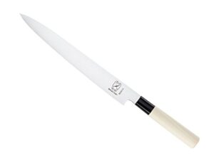 mercer culinary asian collection yanagi sashimi knife, 10-inch