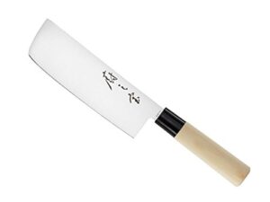 mercer culinary asian collection nakiri vegetable knife