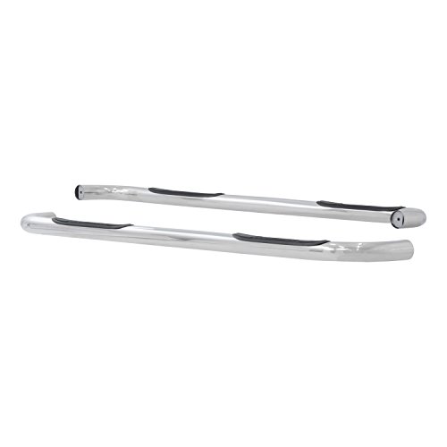 ARIES 204014-2 3-Inch Round Polished Stainless Steel Nerf Bars, No-Drill, Select Chevrolet Suburban