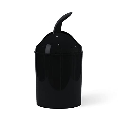 Umbra Mini Waste Can 1-1/2 Gallon with Swing Lid, Matte