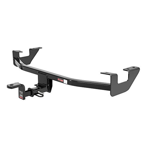 CURT 113833 Class 1 Trailer Hitch with Ball Mount, 1-1/4-In Receiver, Fits Select Mazda 3