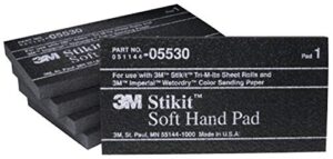 3m stikit soft hand pad, 05530, 2-3/4 in x 5-1/2 in x 3/8 in