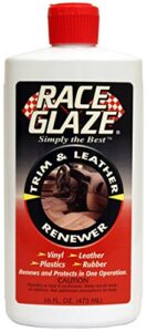race glaze 15121 trim & leather renewer – 16oz bottle