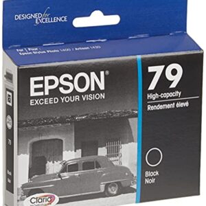 EPSON T079 Claria Hi-Definition -Ink Standard Capacity Black -Cartridge (T079120) for select Epson Artisan Photo Printers