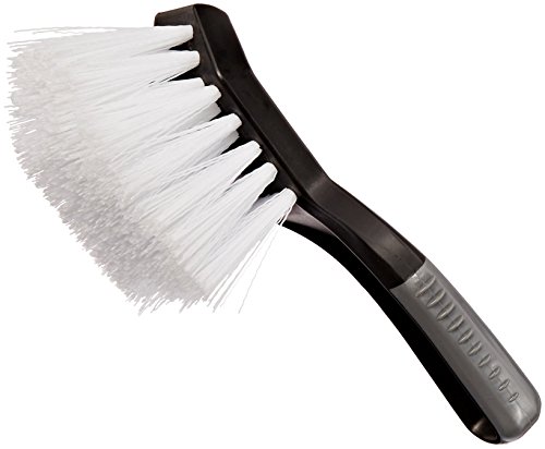 Carrand 93036 Tire and Grille Brush, Black