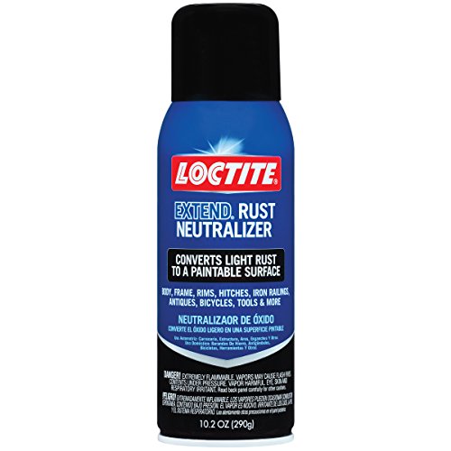 Loctite 633877 Extend Rust Neutralizer Aerosol Can, 10.25 Fl Oz (Pack of 1), Light Gray