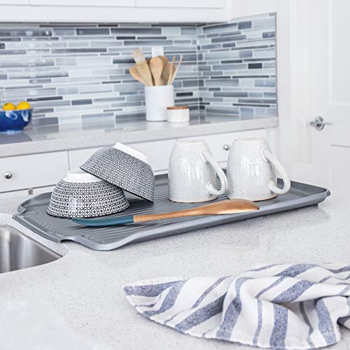 Better Houseware 1480.5 Dish Drain Board, standard, Metallic Silver