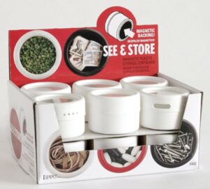 lipper see & store magnetic spice container