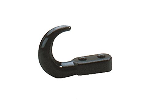 WARN 13230 Universal Tow Hook, Black: 4 Ton (8,000 lb) Capacity