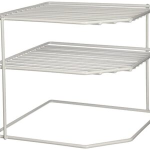 Grayline, White 40316, Corner Helper Shelf, 1-Pack