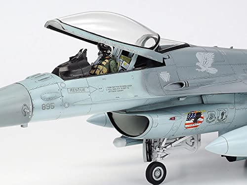 Tamiya 61098 1/48 Lockheed Martin F-16CJ Plastic Model Airplane Kit