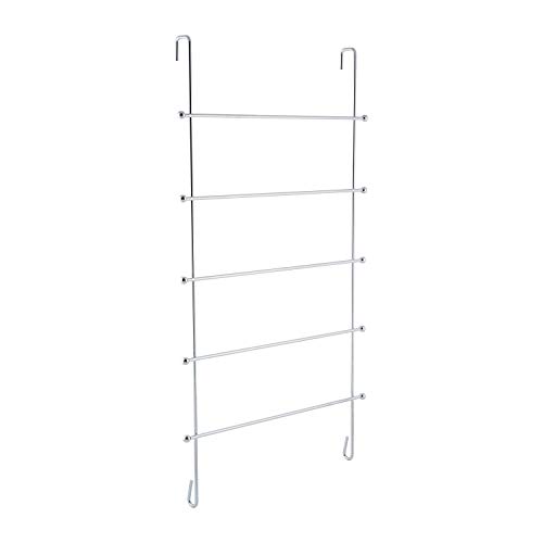 Organize It All Over The Door Chrome Hanging Towel Rack