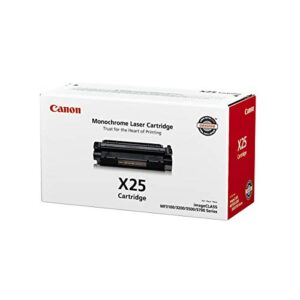 Canon Genuine Toner, X25 Black (8489A001), 1 Pack, for Canon imageCLASS MF3110, MF3111, MF3240, MF5530, MF5550, MF5730, MF5750, MF5770