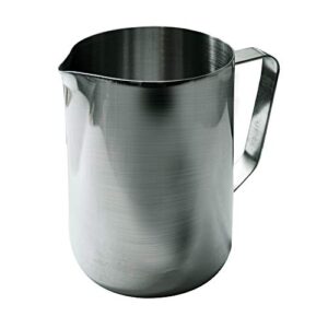 Update International EP-12 12 Oz Stainless Steel Frothing Pitcher, Silver