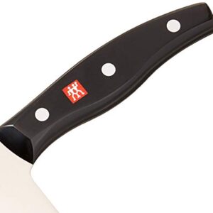 ZWILLING Twin Signature 7-inch Chinese Vegetable Cleaver, Razor-Sharp, Made in Company-Owned German Factory with Special Formula Steel perfected for almost 300 Years, German Knife