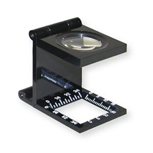 carson® linentest 6.5x20mm folding magnifier (lt-20)