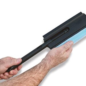 Carrand 9038 8" Compact Folding Squeegee , Black