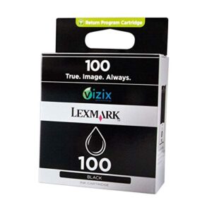 lexmark standard yield 100 ink cartridge-black