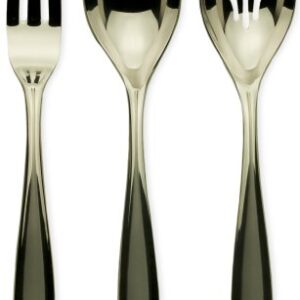 Ginkgo International Fontur 3-Piece Stainless Steel Hostess Serving Set