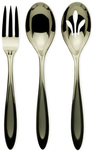 Ginkgo International Fontur 3-Piece Stainless Steel Hostess Serving Set