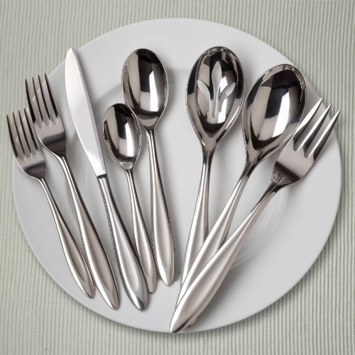 Ginkgo International Fontur 3-Piece Stainless Steel Hostess Serving Set