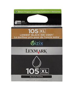 lexmark high yield 105xl value ink cartridge-black