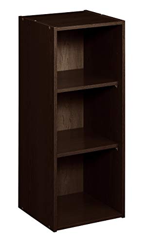 ClosetMaid 8985 Stackable 3-Shelf Organizer, Espresso