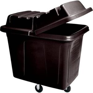 rubbermaid commercial products heavy duty lid, compatible with cube truck and heavy-duty utility truck