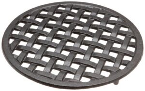 trivet – protect your table tops – cast iron 8 inches in diameter by old mountain