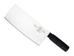 mercer culinary asian collection chinese chef’s knife with santoprene handle