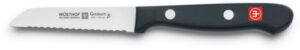 wüsthof gourmet 3″ serrated paring knife