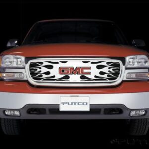 Putco 89102 Flaming Inferno Style Stainless Steel Grille Insert