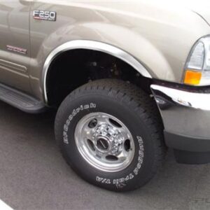 Putco 97216 Stainless Steel Full Fender Trim Kit for Ford Super Duty