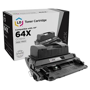 ld products compatible replacement for hp 64x 64a toner cartridge cc364x cc364a high yield (black, single) hp laserjet: p4015dn, p4015n, p4015tn, p4015x, p4515n , p4515tn, p4515x, p4515xm