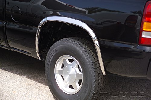 Putco 97105 Stainless Steel Full Fender Trim Kit for Chevrolet and GMC