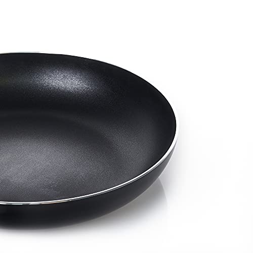 IMUSA USA Nonstick Bistro Saute Pan 8-Inch, Black